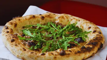 Best Beef Tartare pizza in canggu