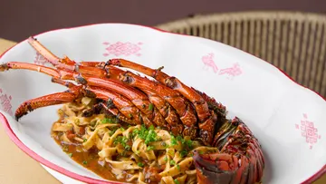 Grilled Lobster Pasta in Canggu Beach