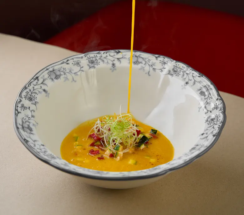 Kürbiscremesuppe
