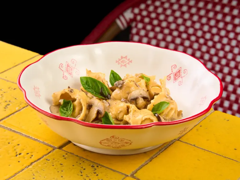 Ravioli ai funghi